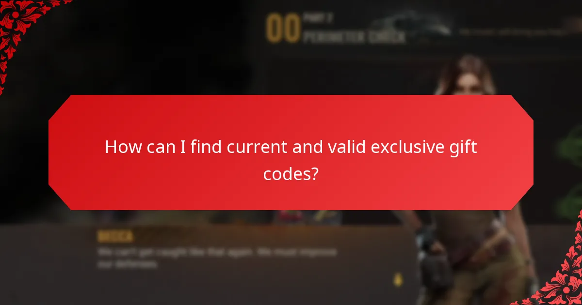 How can I find current and valid exclusive gift codes?
