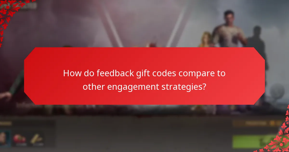 How do incentive programs utilize feedback gift codes?